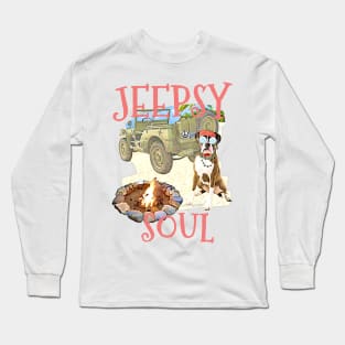 Jeepsy Soul Boxer Long Sleeve T-Shirt